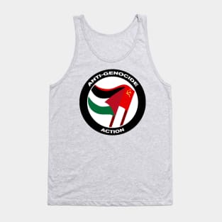 Anti-Genocide Action Palestine Tank Top